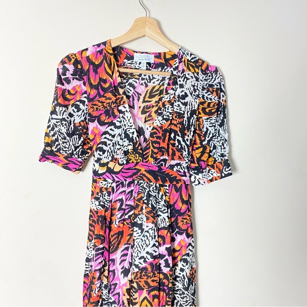 & Other Stories Feather Print Maxi Dress - US - Picture 7 of 16